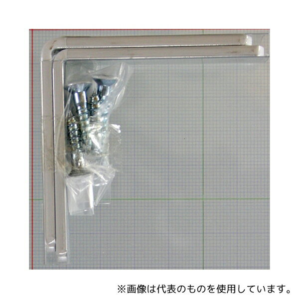 Waki Sangyo BK-093 Colored Decorative Angle, 60 x 60 mm, White, 2 pieces