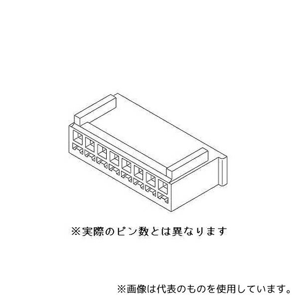 日本モレックス 51191-0200*10 2.5mmピッチ 中継用リセプタクルハウジング 極数2(10個入)