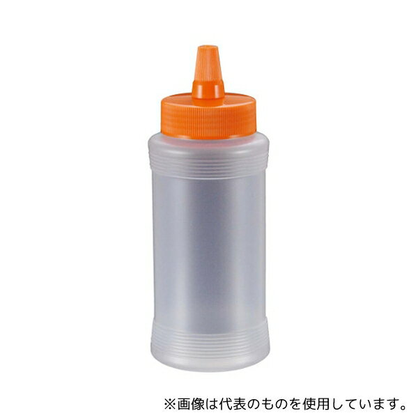江部松商事 6481300 ドレッシングボトル(ネジキャップ式)HPP-470 470mL オレンジ