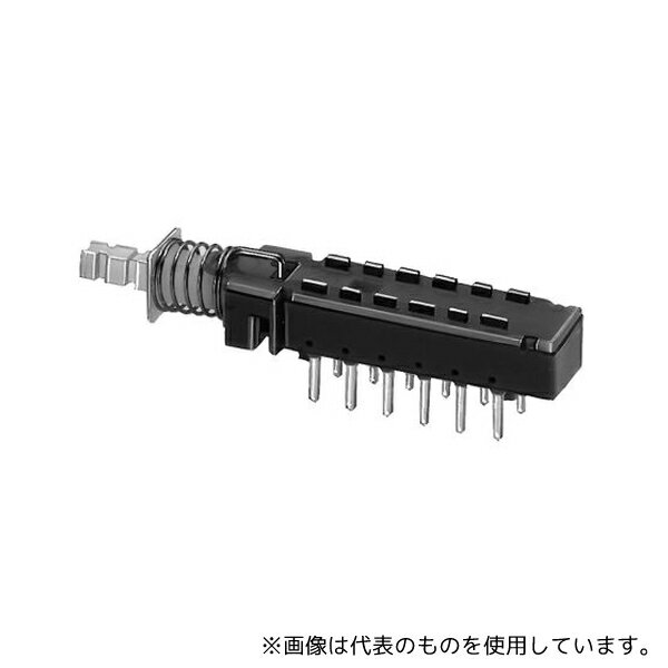 KNITTER-SWITCH MPBS-42H01-LF-14 押しボタンスイッチ 1 A ラッチ PCB 4極双投(4PDT) 1袋(5個入)