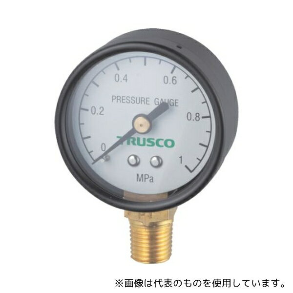 樂天商城 - トラスコ中山 TP-G50A 圧力計 表示板径Φ50 立型口径R1/4表示