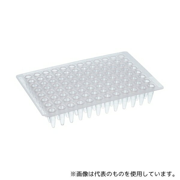 WATSON 137-174C 0.2mL 96ウェル PCRプレート ノンスカート 1箱(5枚×10袋入)