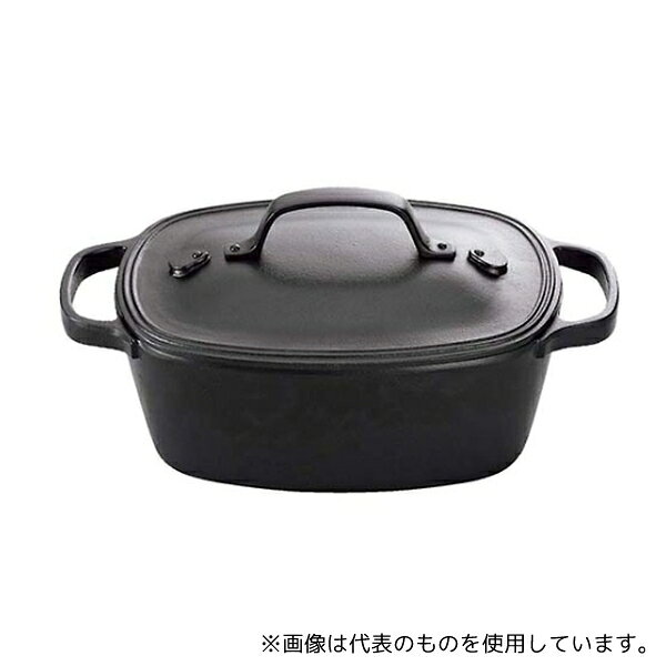 及源鋳造 1709300 盛栄堂 クックトップ 洋風煮込鍋 角 深形 CT-001
