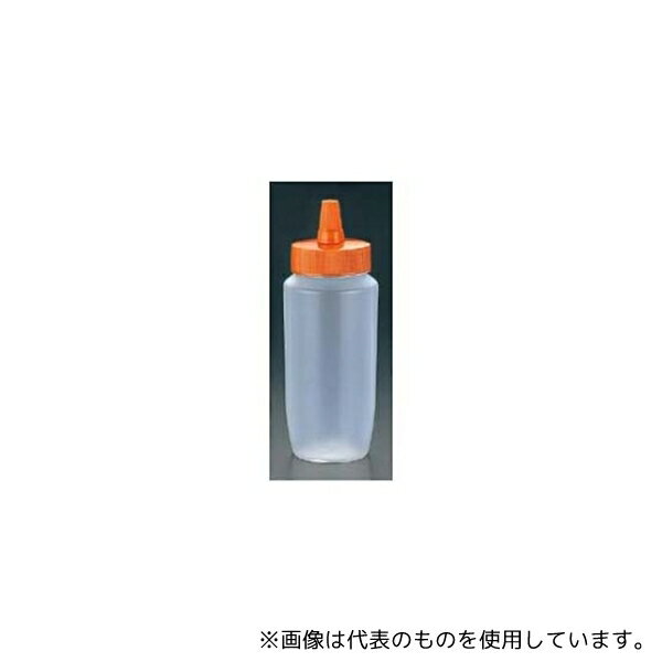 江部松商事 7049600 ドレッシングボトル(ネジキャップ式)HPP-360 360mL オレンジ