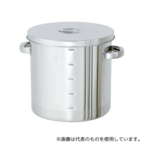 MONOVATE(旧:日東金属工業) ST-M-39H ステンレス汎用容器 目盛付 50L