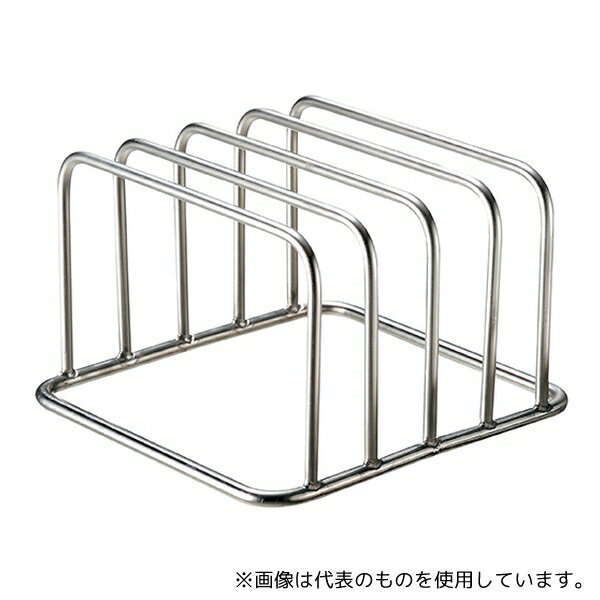 エムテートリマツ 18-8コンパクトまな板立て 4枚立