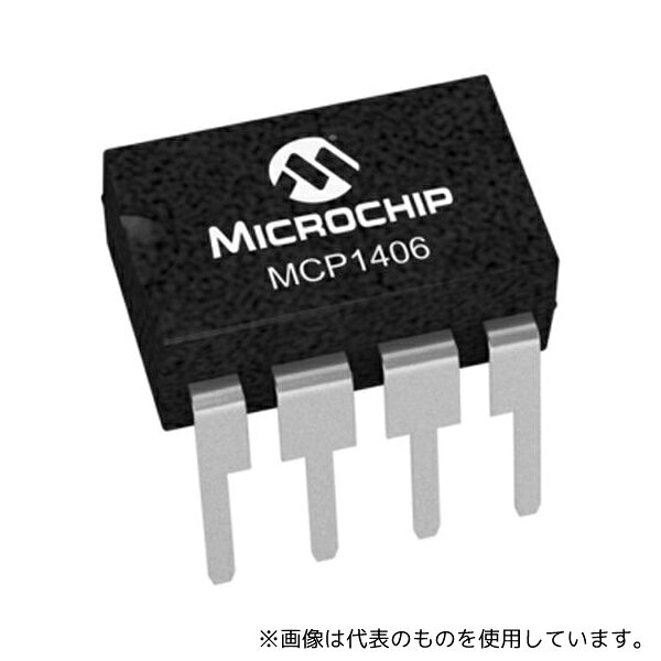 Microchip MCP1406-E/P MOSFETドライバ 6A 4.5〜18 V 8-Pin PDIP 1袋(5個入)