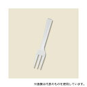 HEIKO 4513013 プラスチックフォーク 12cm バラ 透明 100本(3)