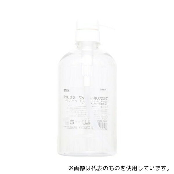 マルハチ産業 #650 つめかえボトルポンプ・クリア600ml ホワイト