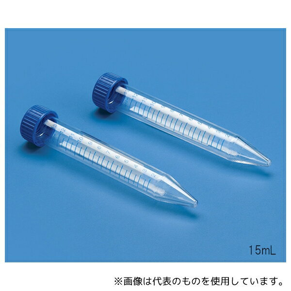 TARSONS 546010 スピンウィン円錐形沈殿管 PS製 15mL(滅菌済) 1パック(25個入)