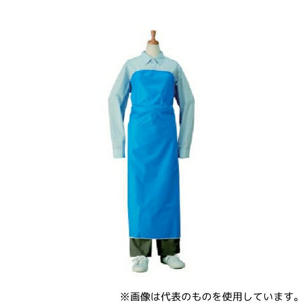 イノベックス OTTBB1 ウェーブロックワンタッチエプロンB型ブルー