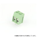 GB GB-TB-50LG-2P ターミナルブロック 2極 5.08mmピッチ 緑 縦向き
