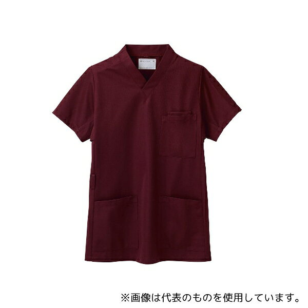 住商モンブラン 72-616 スクラブ 兼用 半袖 ワイン 8L first34-22401968 ファーストFACTORY パッケージ画像