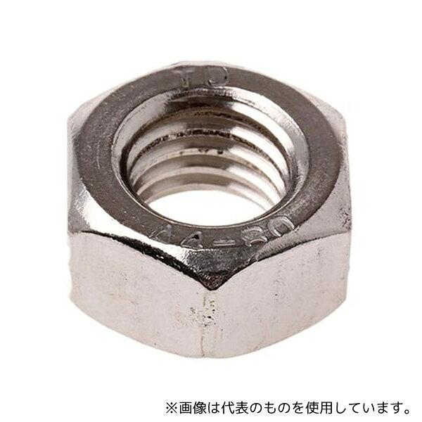【アズワン AS ONE】汎用器具・消耗品 金属・樹脂実験必需2 実験室必需用品、器具その他 ●RS PRO A4ステンレススチール六角ナット - メトリック ●RS PRO A4ステンレススチール六角ナットは、変色や腐食に対する耐性が高いため、化学処理装置や海洋環境での使用に最適です。最も一般的な六角形の固定具で、内側にねじ山が付いており、ボルト又は六角キャップねじのシャンクにねじ止めします。 ●特長と利点:メトリック六角ナット DIN934準拠 A4グレード18/8ステンレススチール(タイプ316 S16) 長寿命 腐食や海水に対する優れた耐性 六角ナットの面は6つであるため、作業し易く汎用性が高い 簡単に締め付けたり、緩めたりできる その形状により360度の角度からアクセス可能 これらのRS Pro六角ナット固定具には、さまざまなねじサイズがあります。 ● ; 248-4551 248-4551 M2 ; 248-4567 248-4567 M2.5 ; 189-563 189-563 M3 ; 189-579 189-579 M4 ; 189-585 189-585 M5 ; 189-591 189-591 M6 ; 189-608 189-608 M8 ; 189-614 189-614 M10 ; 183-9045 183-9045 M12 ; 248-4573 248-4573 M16 ; 248-4589 248-4589 M20 代表的用途:薬品処理装置 海洋環境 車載用途 建設業 一般的な産業 機械 作業場 規格 DIN 934 A2ステンレススチールとは ステンレススチールには多くのグレードがありますが、最も一般的なのはA4又は316、A2又は304です。この2つのグレードは、どちらも優れた耐腐食性、クリーニングのしやすさ、非常な低温及び高温に対する耐性を備えています。A2とA4の違いは、A4ステンレススチールにはモリブデンが追加されていることです。これは、海水や除氷用塩などの塩化物による腐食を防止するため、過酷な環境や化学薬品に晒される環境に適しています。ステンレススチール製のナット、固定具、ネジ、ボルトは、一般にA4又はA2ステンレススチール製です。これは、これらの金属が優れた耐摩耗性、耐腐食性、そして信頼性の高い低レベルの歪みを備えているためです。 商品の仕様 ●入数:1袋(50個入) ●ねじサイズ:M12 ●幅:19mm ●材料:ステンレス鋼 ●タイプ:フル ●ステンレスタイプ:A4 316 ●仕上げ:プレーン ●RoHS適合状況:適合 ●コード番号:183-9045 ●JANコード：0 【※ご注意ください】商品は代表の画像を使用しています。