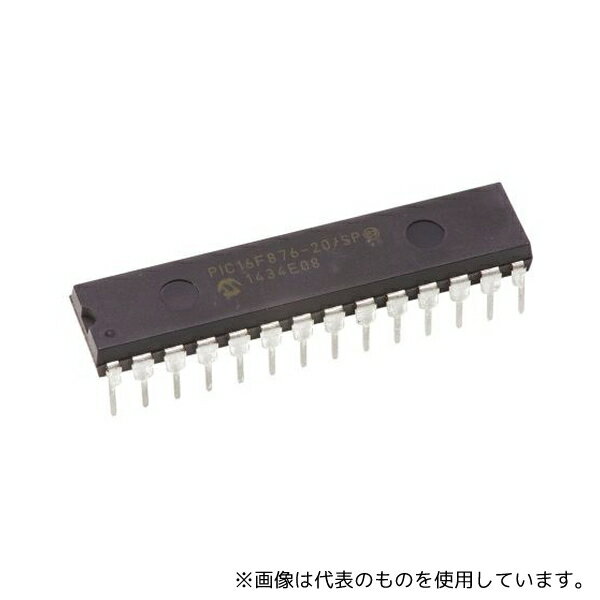 Microchip PIC16F876-20/SP マイコン 8ビット RISC PIC16F 20MHz 256x8ワード、8 Kx14ワード