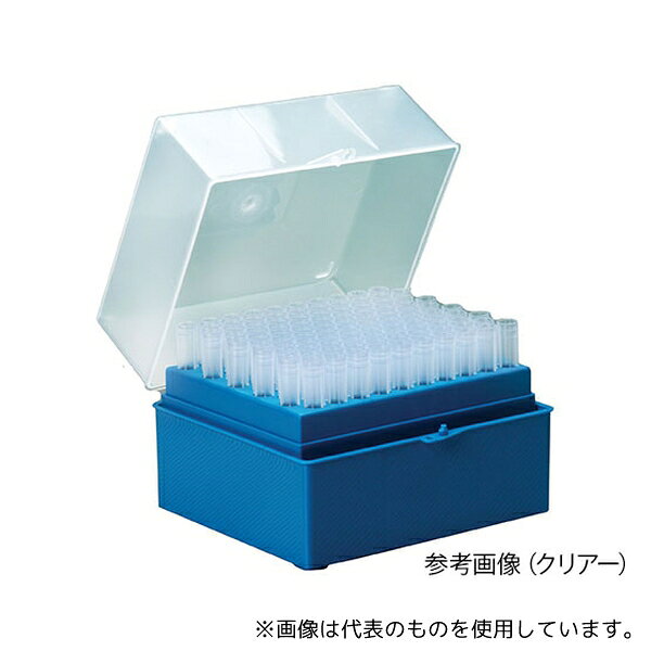 ファーストFACTORYのQSP(サーモフィッシャーサイエンティフィック) H-111-R100-Q QSP ピペットチップ 100-1000μL ブルー 71mm ラック(100本×10ラック)｜アングル2