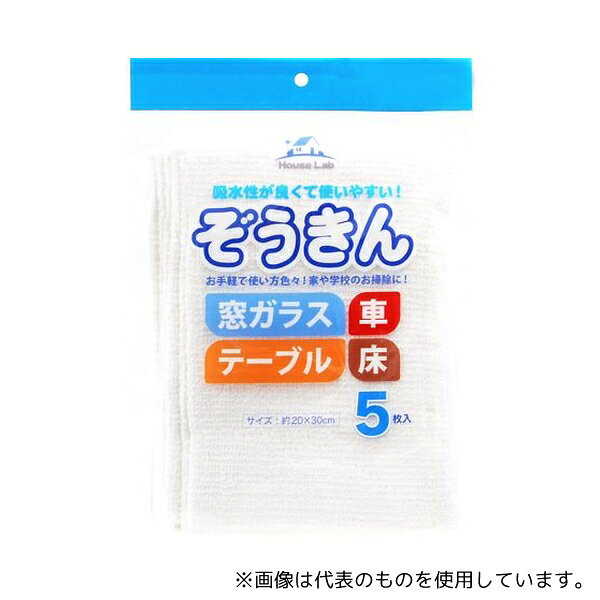 addgood HouseLab ぞうきん 5枚