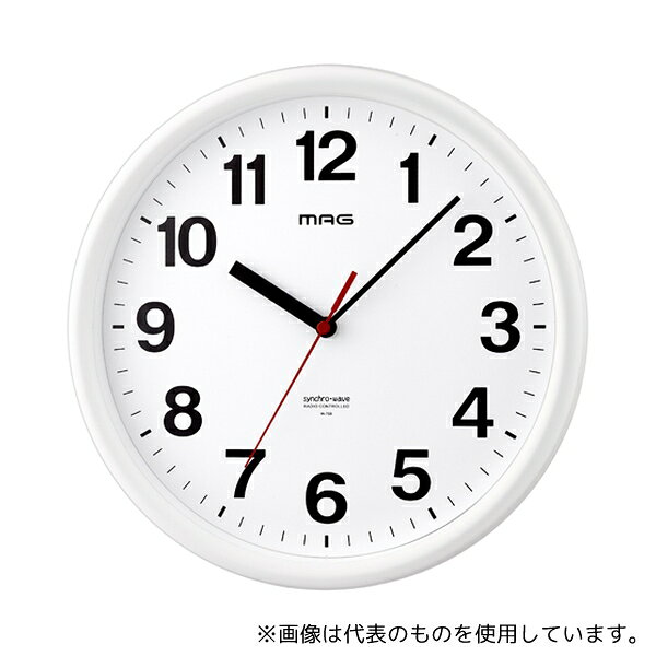 ノア精密 W-768 WH-Z MAG電波掛時計 パルク