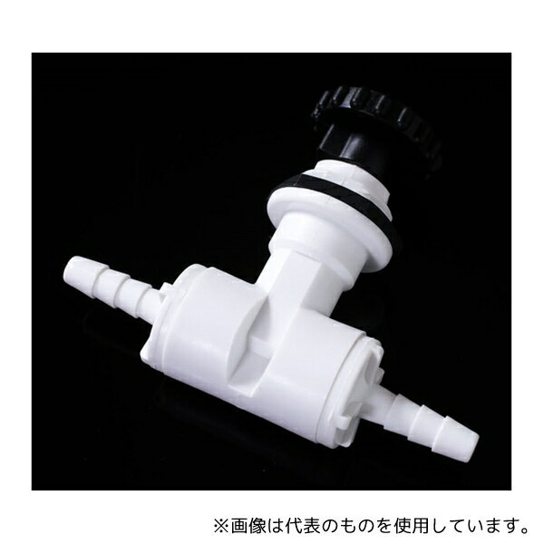 アズワン IMPN104 PP隔壁ニードルバルブ 6mmチューブ用