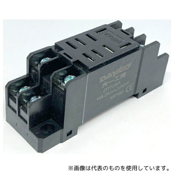 アズワン DTF08A リレーソケット LY2シリーズ対応