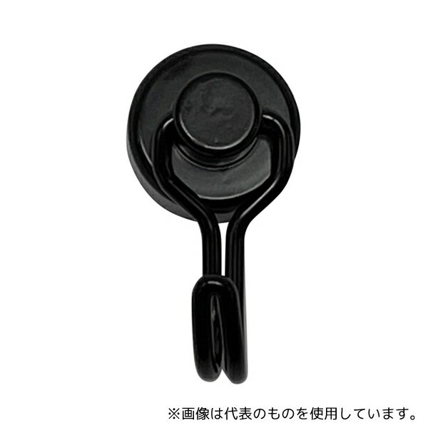 トライメイト TR-MGF001-16BK マグネットフック ブラック(非回転)