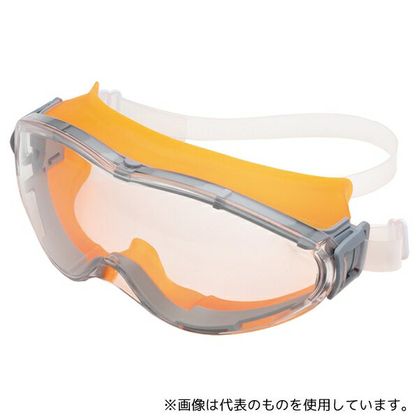 ミドリ安全 X-9302-SL-OR ゴーグル X-9302 uvex ultrasonic シリコンバンド オレンジ (曇り止め/ハードコート加工)