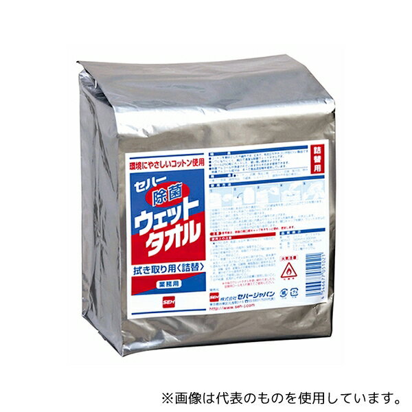 セハージャパン 5102 セハー除菌ウェットタオル 詰替用 1ケース(6袋入)