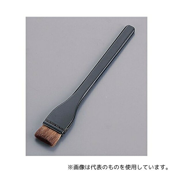 遠藤商事 BHKC801 黒塗り柄刷毛(馬胴毛) 30mm