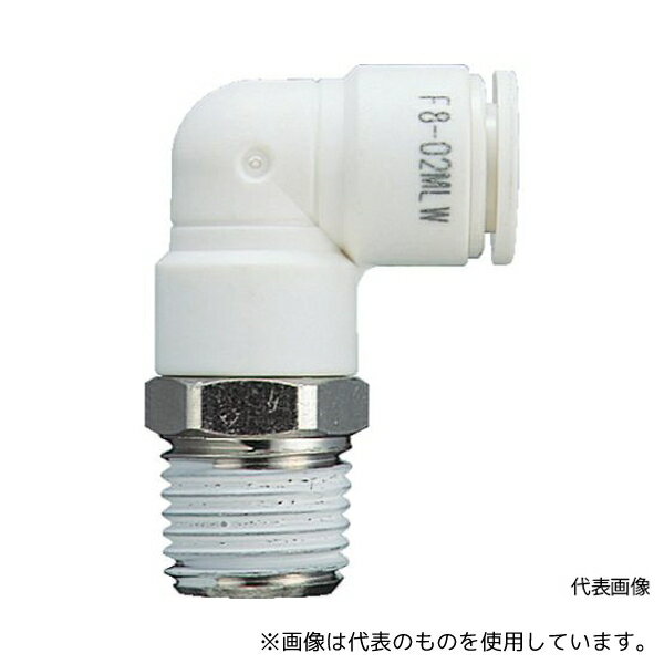 千代田通商 F16-03MLW ファイブメイルエルボ W(白)16mm・R3/8