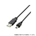 エレコム USB-ECOM520 RoHS対応USBケーブル A-ミニB 2.0m ブラック