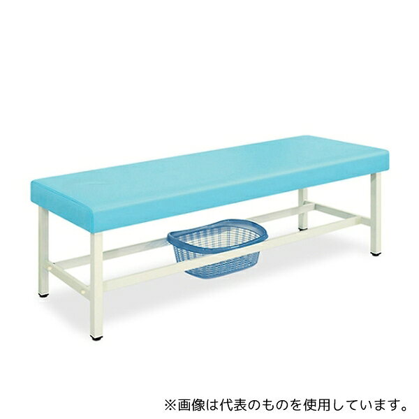 高田ベッド TB-911 脱衣カゴ付ベッド 幅65×長さ180×高さ55cm スカイブルー