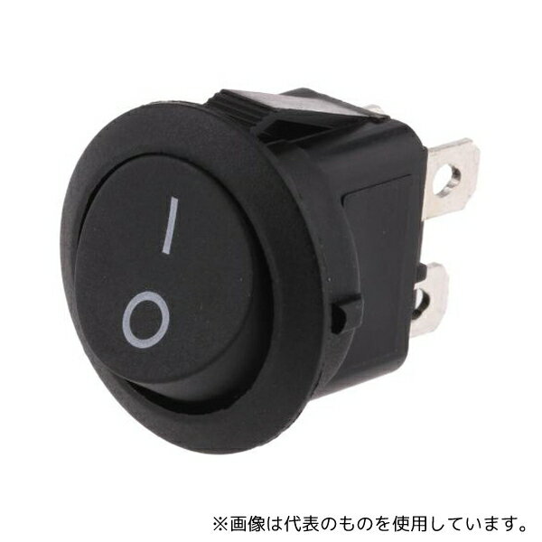 【アズワン AS ONE】汎用器具・消耗品 金属・樹脂実験必需2 実験室必需用品、器具その他 ●RS PRO 20mm円形ロッカースイッチ ●信頼されているRS Proブランドから、パネル取り付け用に設計された非照光式丸型ロッカースイッチシ...