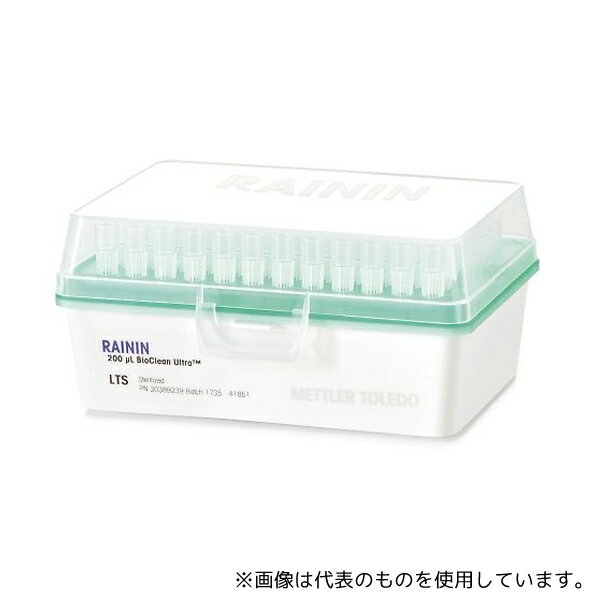 メトラー・トレド レイニン 30389171 低吸着汎用チップ(リムーバブルカバーラック入)ローリテンションチップ RT UNV 100μL FL 960A/10 1個(96本×10ラック入)