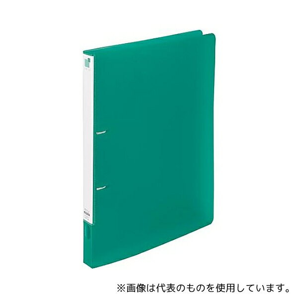 LIHITLAB F7005-7 リングファイル スマートスリム グリーン