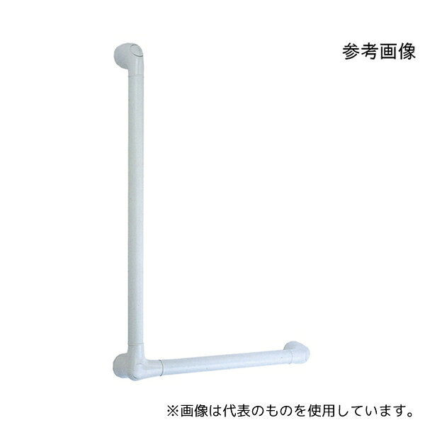 リラインス R7809LS-600x400 ニギリバーL型 六角タッピングネジ6mm付 Φ30×L600×L400