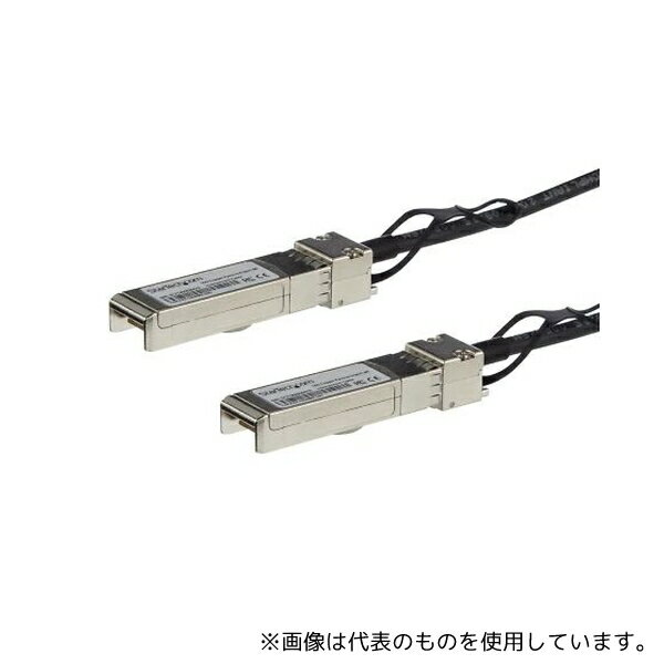 StarTech.com SFP10GPC2M DAC Twinaxケーブル/2m/MSA対応アンコード/銅線ダイレクトアタッチケーブル/M..
