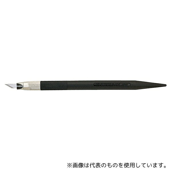 【アズワン AS ONE】実験室設備 事務用品・OAデスク 事務用品 ●アートワークや切り絵などの繊細な切り抜きに。 ●デザインナイフのベーシックモデル。 ●鉛筆感覚の軸径9mm。 ●刃は先端のネジをゆるめて差し込み、固定するだけ。 ●ぐらつかず、安定した切れ味。 商品の仕様 ●生産国:日本 ●材質:本体/PP樹脂、チャック/亜鉛、軸カラー部/真鍮(ニッケルメッキ)、替刃ケース・キャップ/PP ●長さ:142mm ●重量:14g ●JANコード：4904011012600 【※ご注意ください】商品は代表の画像を使用しています。