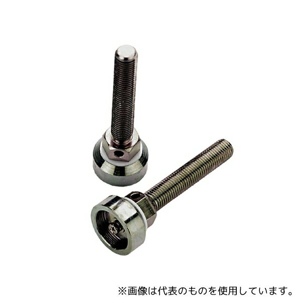 摂津金属工業 RAFL-121F フロアレベラー (M16) W40×H121×D40mm 亜鉛めっき 2本入