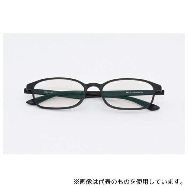 エッシェンバッハ ブルーライトカットグラス エアーPCII ブラック 度なし