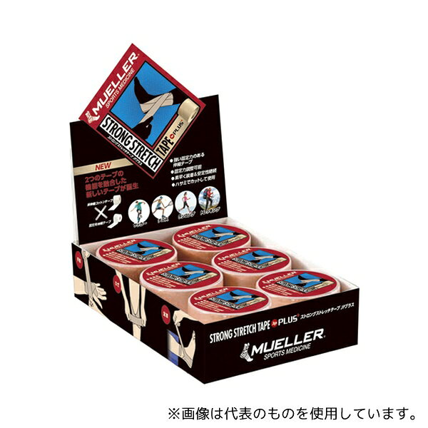 MUELLER 26932 ストロングストレッチテープJPプラス 1箱(6巻入)