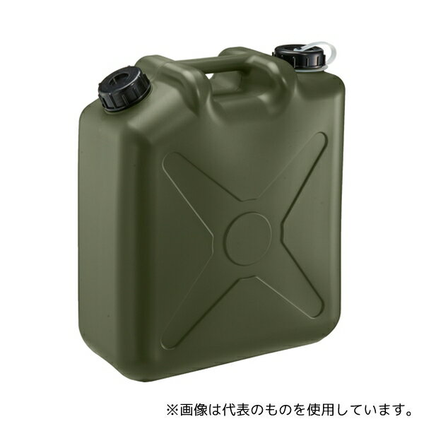 瑞穂化成工業 0207MG 扁平缶 両口 20L ノズル無 モスグリーン