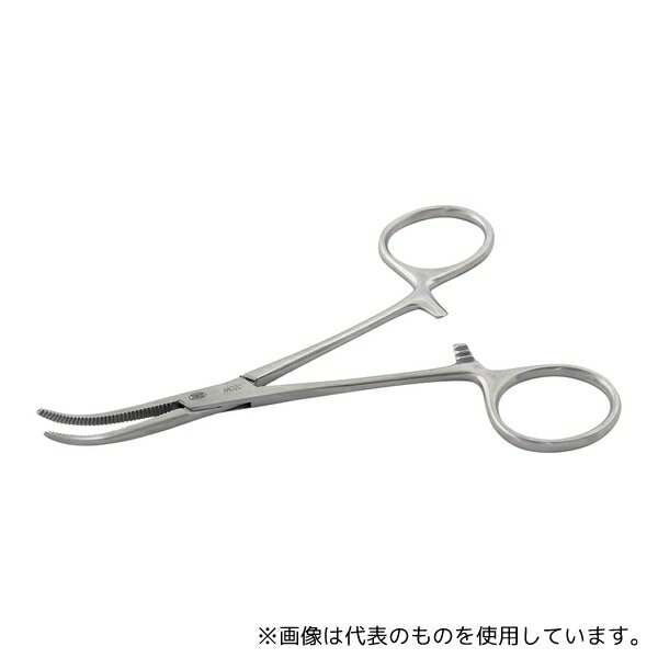 YDM AA-02C 止血鉗子(ペアン) 曲 無鈎 130mm