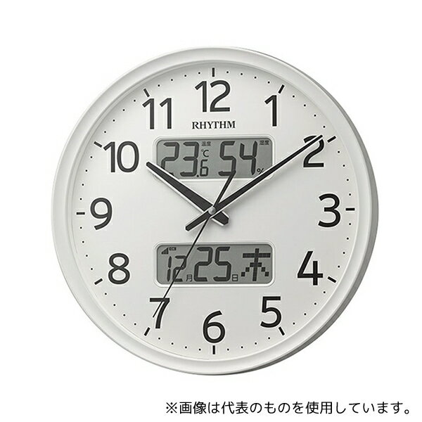 リズム(時計) 8FYA03SR03 フィットウェーブリブA03 白