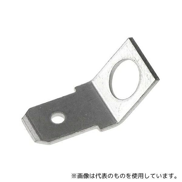 RS Pro 534-929 はんだタブ端子、ソルダータブ端子 非絶縁 ライトアングル 7.3x6.4mm 1袋(100個入)