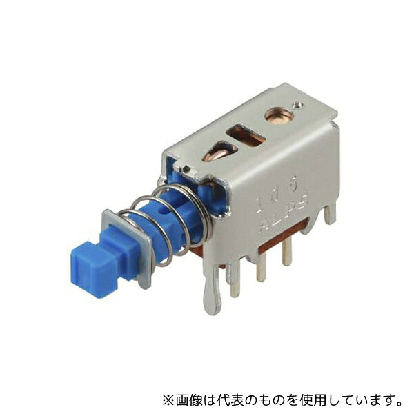 【アズワン AS ONE】汎用器具・消耗品 金属・樹脂実験必需2 実験室必需用品、器具その他 ●アルプス電気SPPJシリーズ押ボタンスイッチ ●アルプス電気SPPJシリーズのコンパクト水平押ボタンスイッチは、スペースが限られた用途に基板実装ソリューションを提供します。 ●また、SPPJシリーズはモメンタリとラッチの両方を用意し、あらゆる用途に適用できます。 ●特長と利点:アクチュエータ移動量:2.5mm 基板実装が簡単です。 ●モメンタリとラッチ動作の両方を用意しています。 ●平均故障間隔(MTBF):10、000回 商品の仕様 ●入数:1袋(5個入) ●スイッチの動作:ラッチ ●コンタクトのコンフィギュレーション:双極双投(DPDT) ●装着タイプ:PCB ●コンタクト定格電流:200mA ●コンタクトDC定格電圧:30V ●定格電圧:30V dc ●アクチュエータ色:黒 ●ターミナルタイプ:基板ピン ●RoHS適合状況:適合 ●コード番号:123-9061 ●JANコード：0 【※ご注意ください】商品は代表の画像を使用しています。