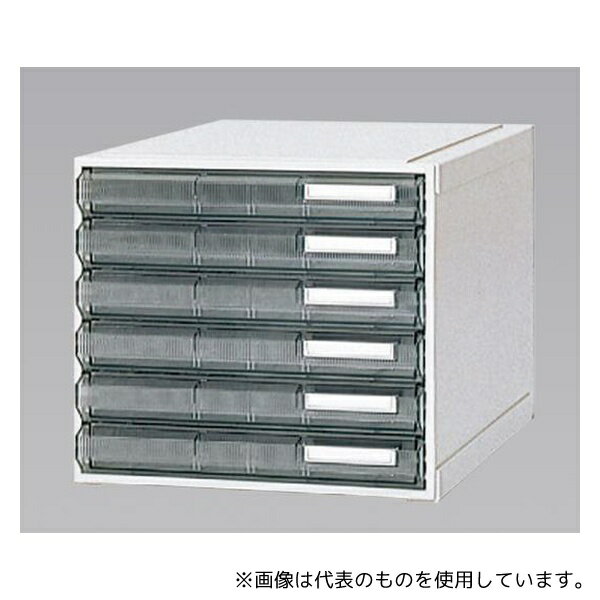 サカセ HA3-004 カセッター A3タイプ(引出6段)クリアー(4)