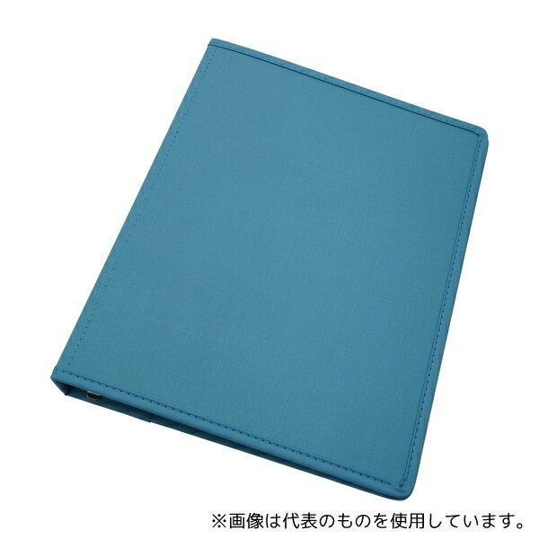 アズワン NS-440-30BL カルテブック X型・30穴 ブルー 背幅40mm