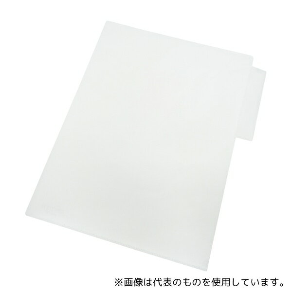 LIHITLAB HK7608-ミ カルテフォルダー(縦タイプ) シングルポケット 200枚入