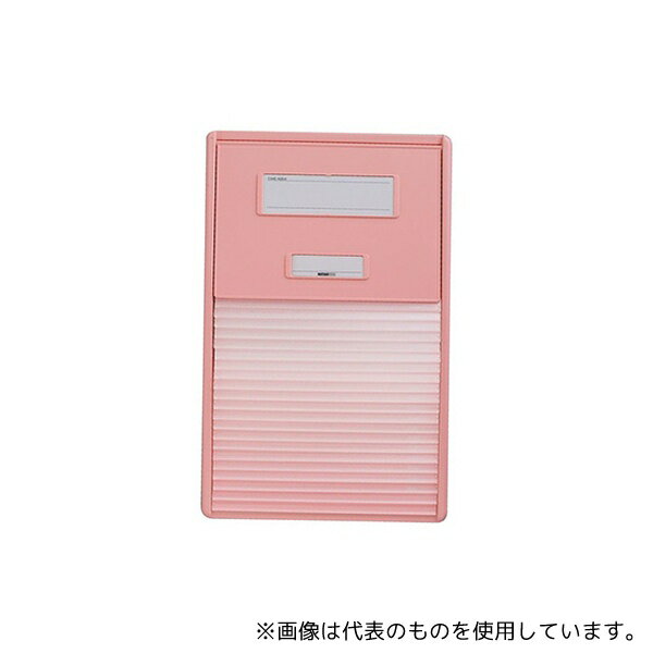 LIHITLAB HC112C-4 カードインデックス A4(横1面)20名用 ピンク