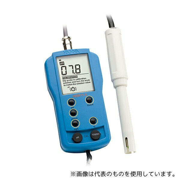 ハンナ インスツルメンツ HI9811-51 pH計 本体 青